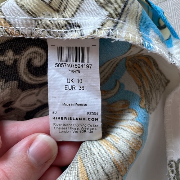 River Island Patterned Strappy dress - Picture 8 of 9